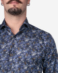 CAMICIA 100% COTONE FACILE STIRO CON FANTASIA FORME