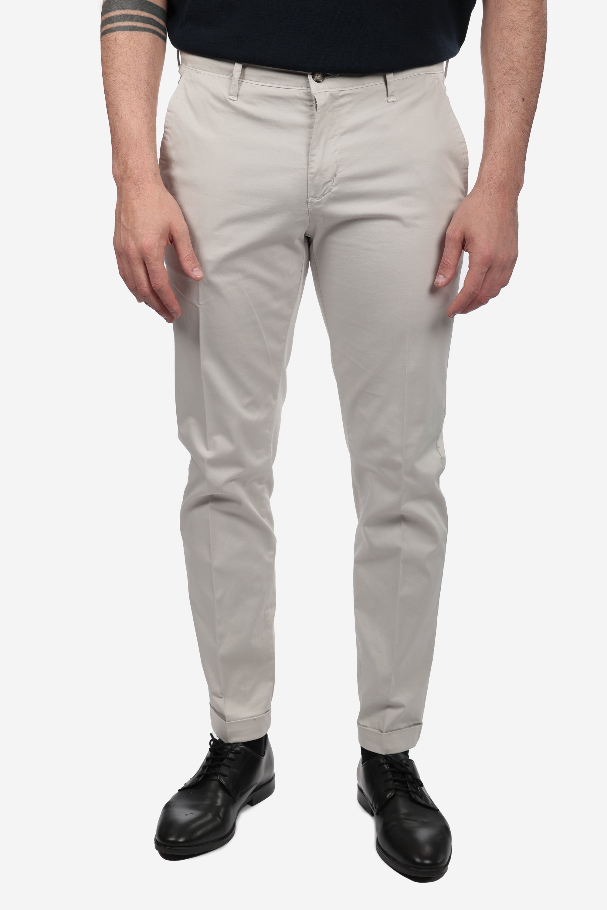 PANTALONE IN RASO DI COTONE