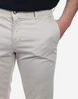 PANTALONE IN RASO DI COTONE