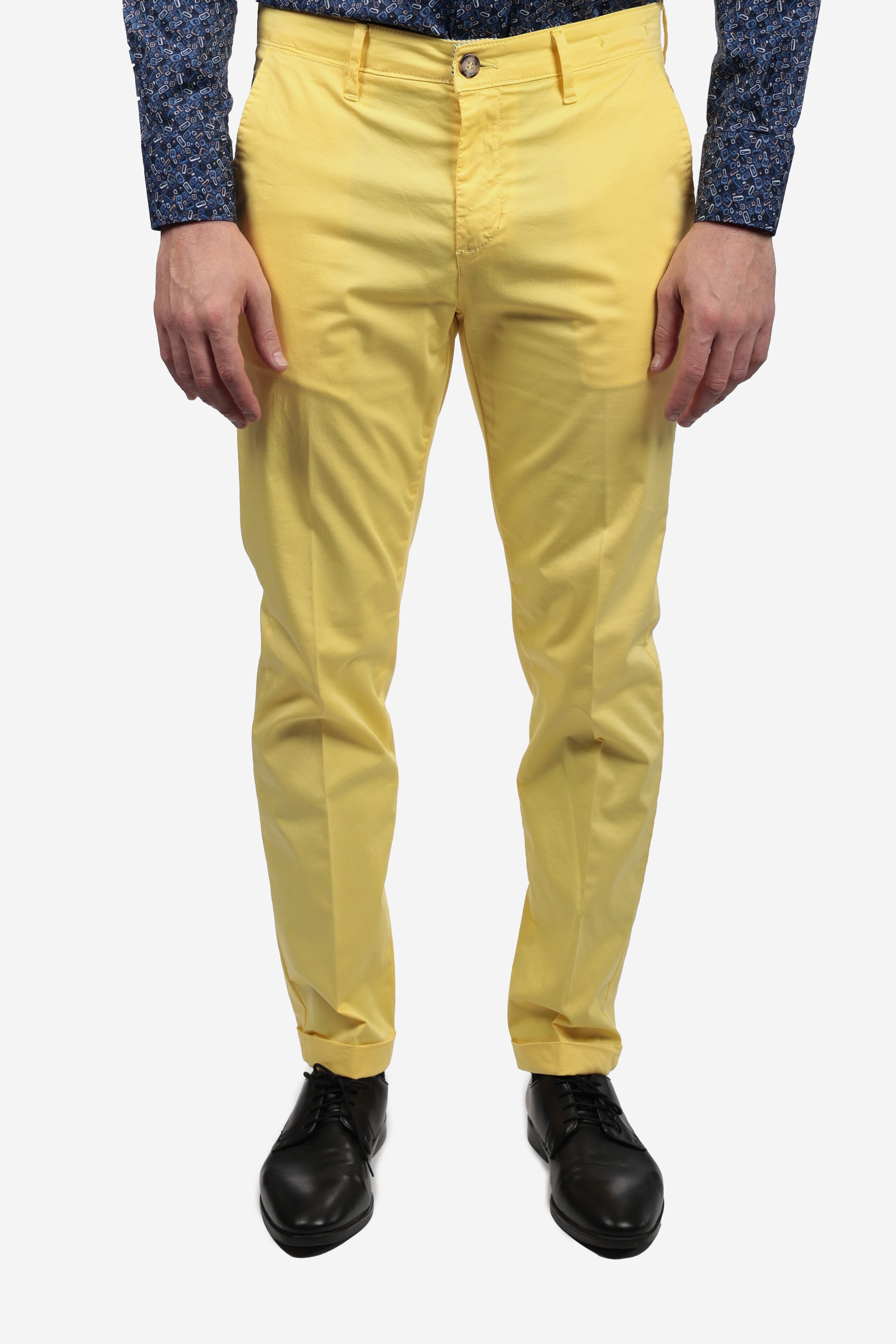 PANTALONE IN RASO DI COTONE
