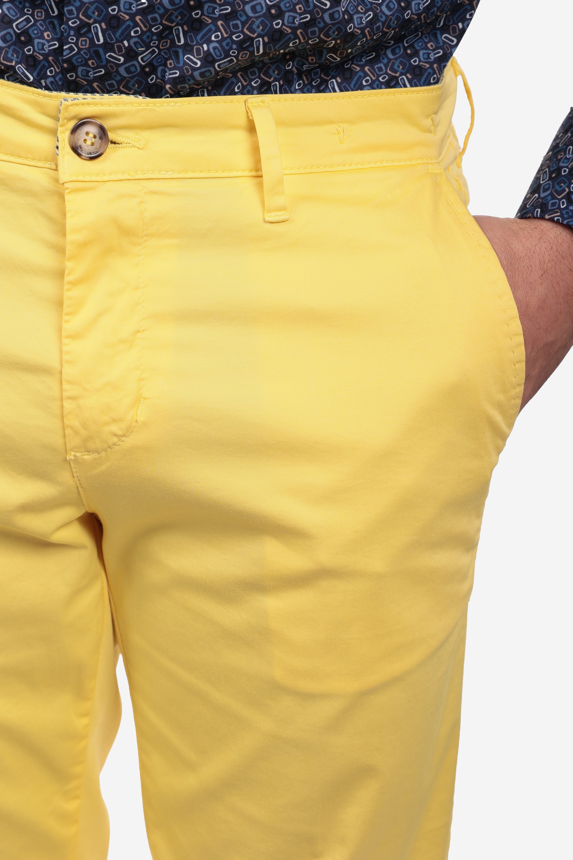 PANTALONE IN RASO DI COTONE