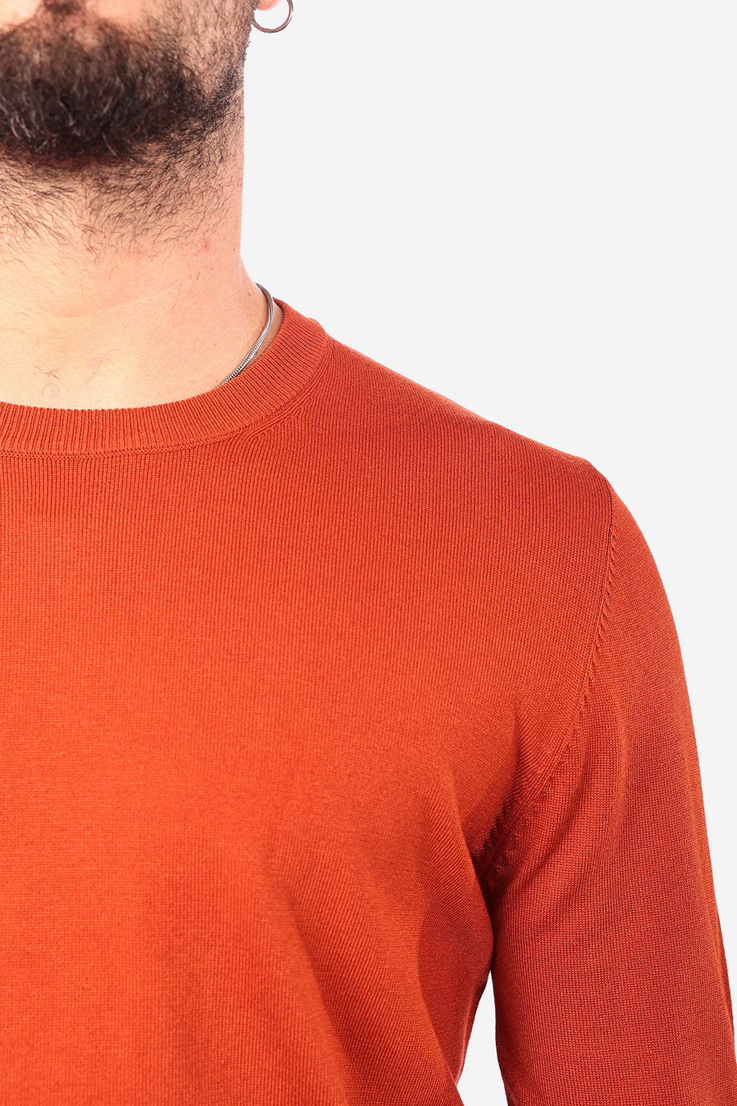 Maglia in girocollo antiallergico