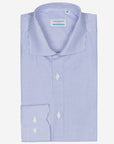 CAMICIA 100% COTONE RIGA STRETTA