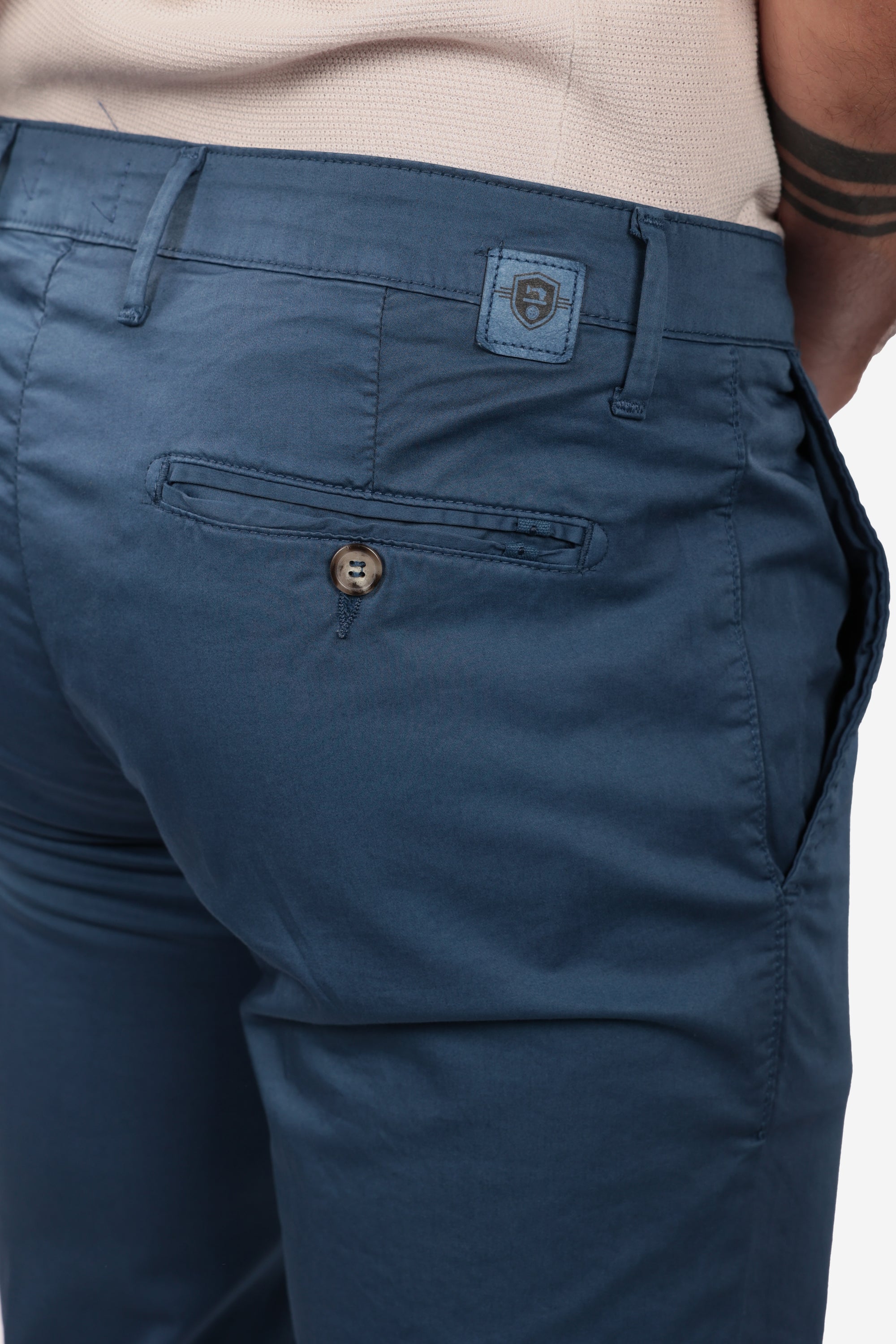 PANTALONE IN RASO DI COTONE