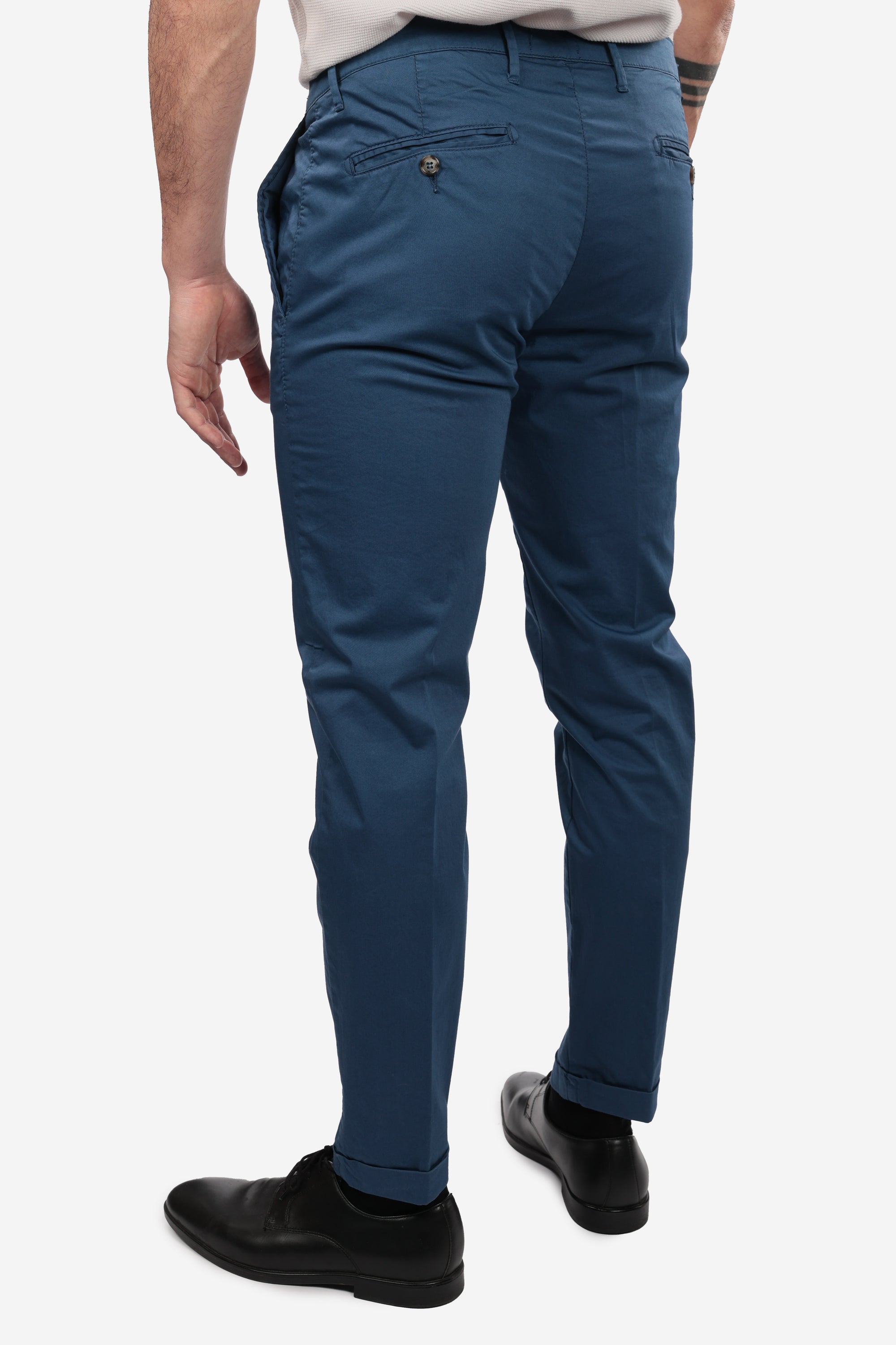 PANTALONE IN RASO DI COTONE