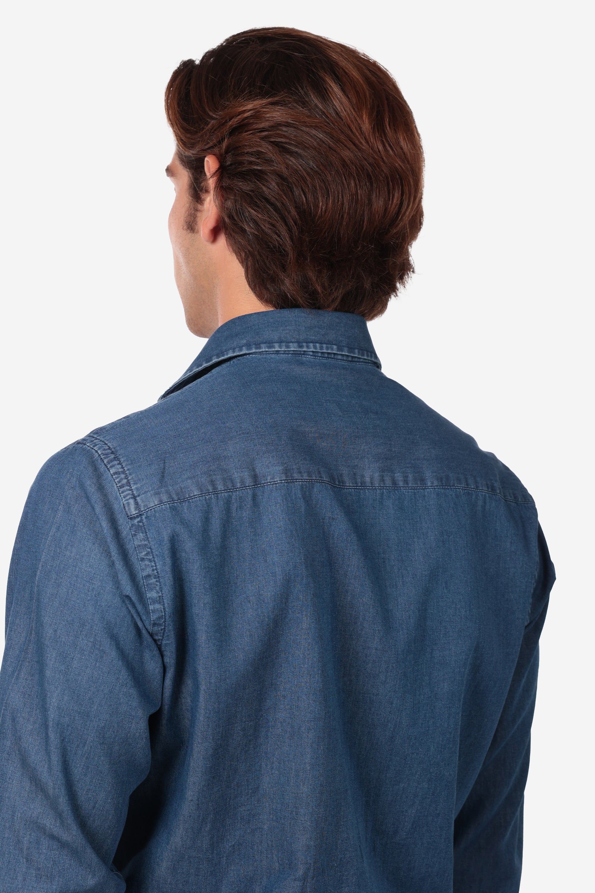 CAMICIA MORBIDA IN DENIM