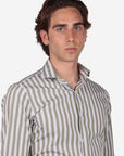 CAMICIA 100% COTONE RIGA MAXI