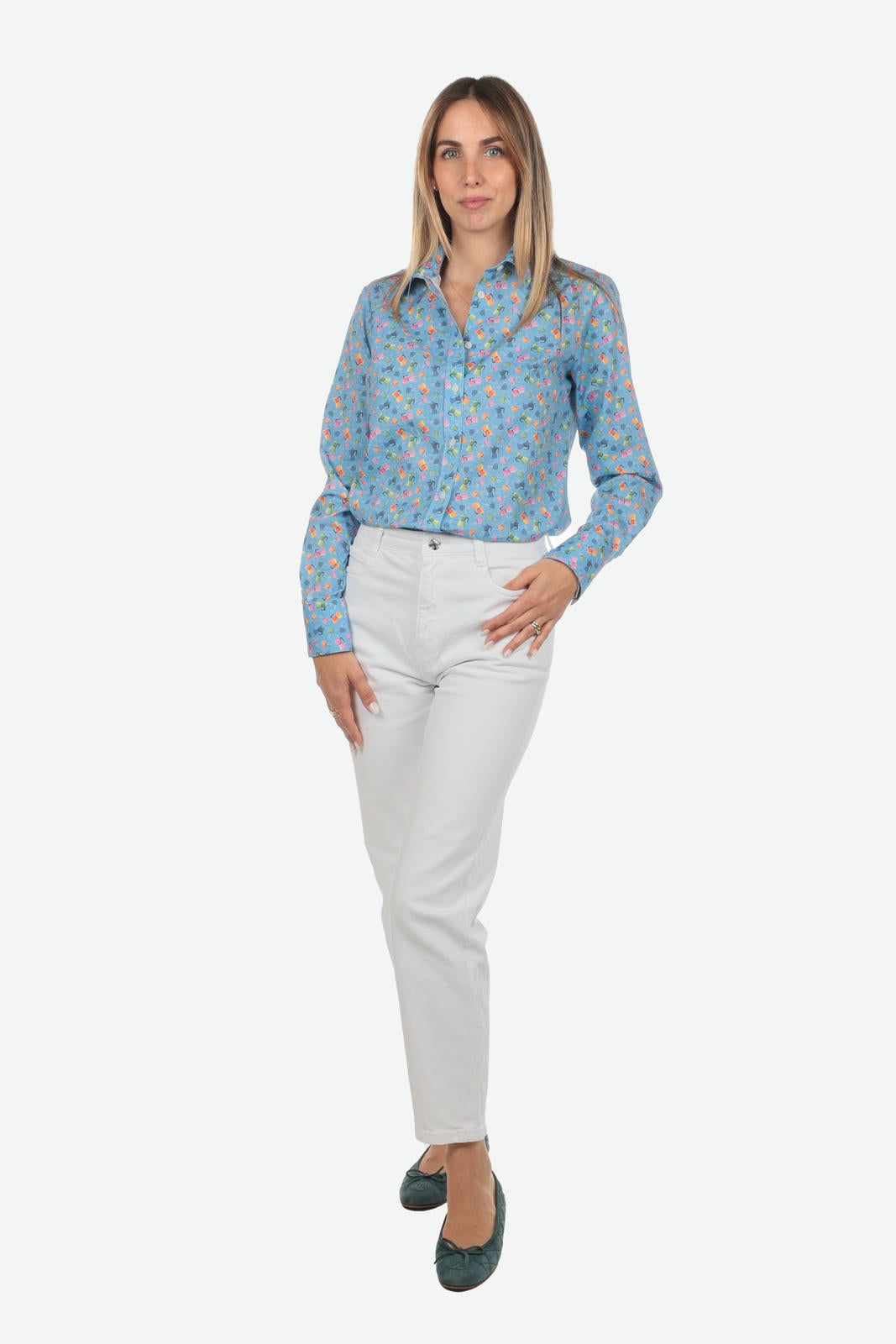CAMICIA A FANTASIA FACILE STIRO MOKA