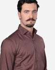 CAMICIA 100% COTONE FACILE STIRO CON FANTASIA LABIRINTO