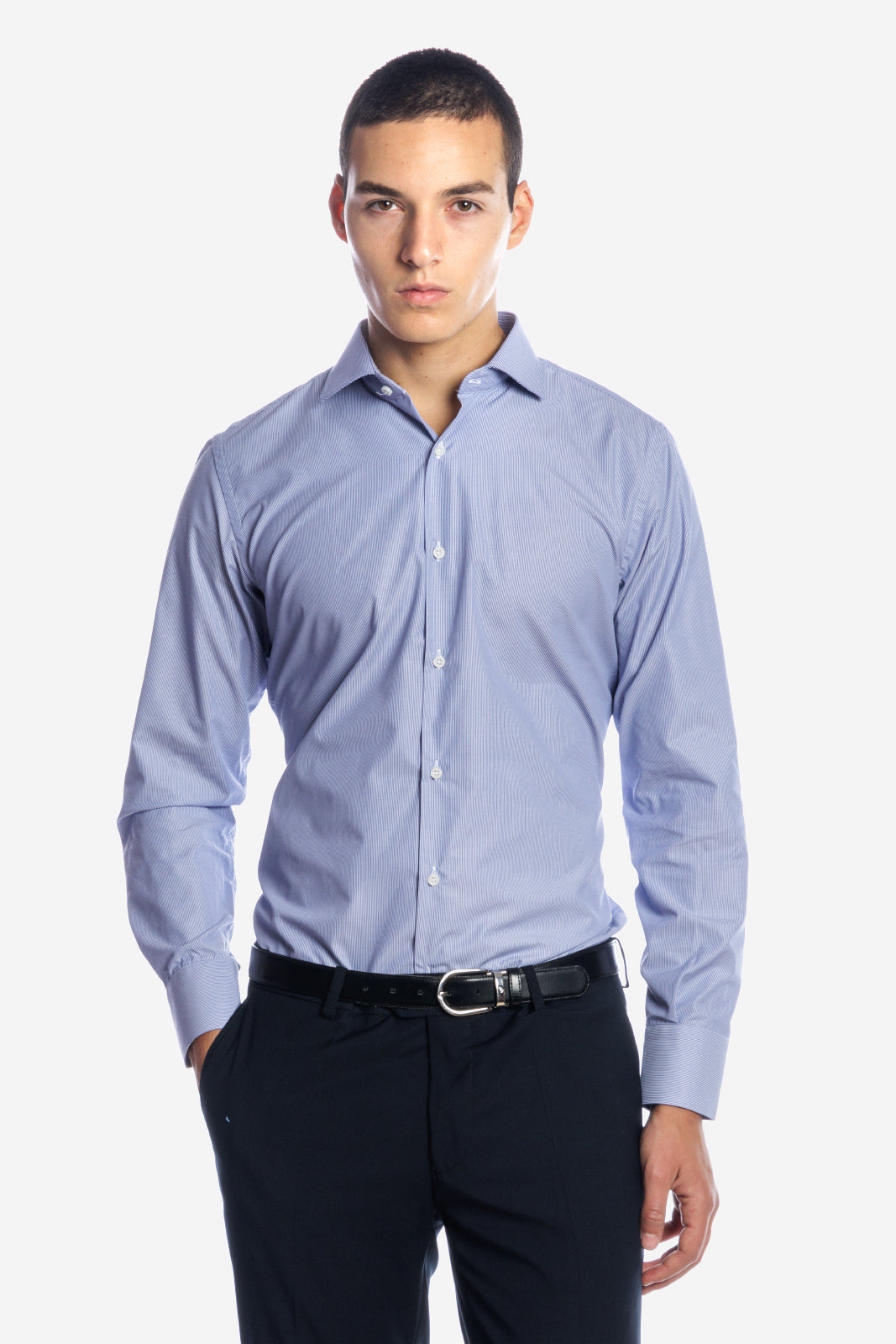 CAMICIA 100% COTONE MILLERIGHE