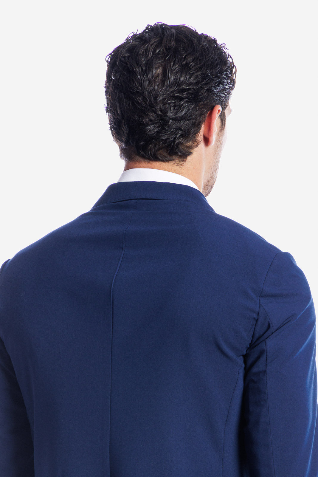 SOLID COLOR SINGLE BREASTED SUIT JACKET