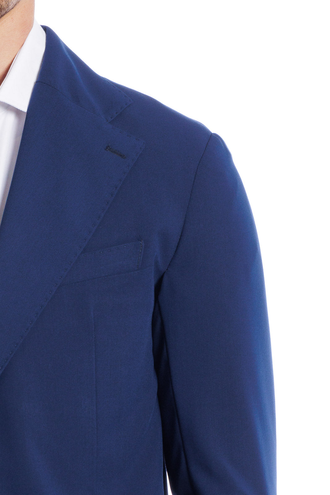 SOLID COLOR SINGLE BREASTED SUIT JACKET