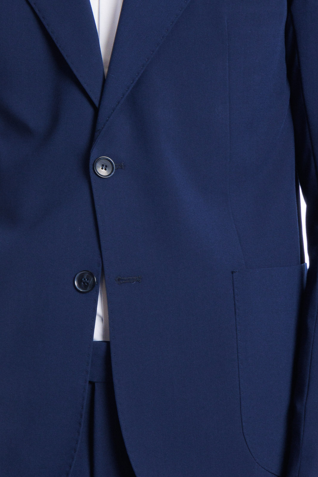 SOLID COLOR SINGLE BREASTED SUIT JACKET
