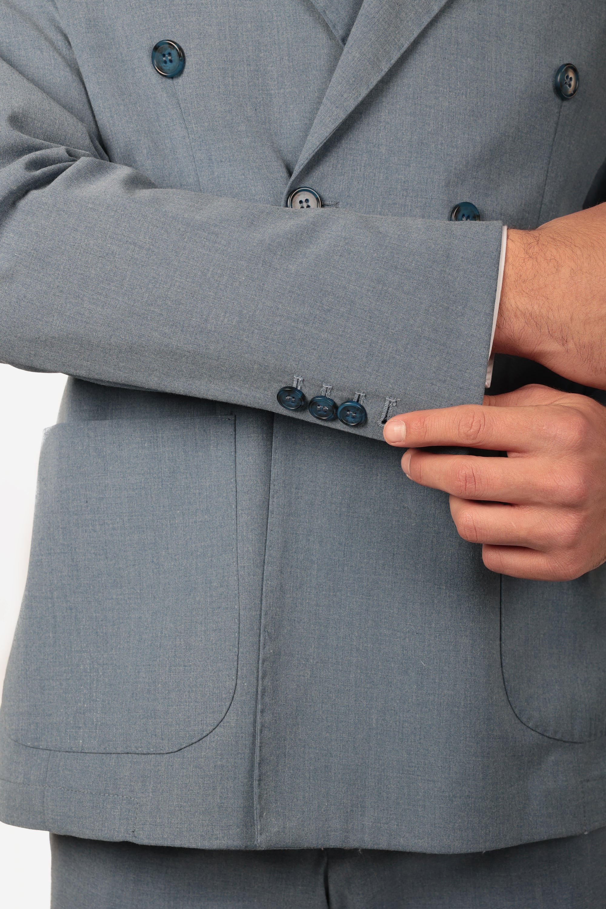 MK04 DOUBLE BREASTED SUIT JACKET