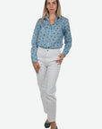 CAMICIA A FANTASIA FACILE STIRO VESPETTA DONNA
