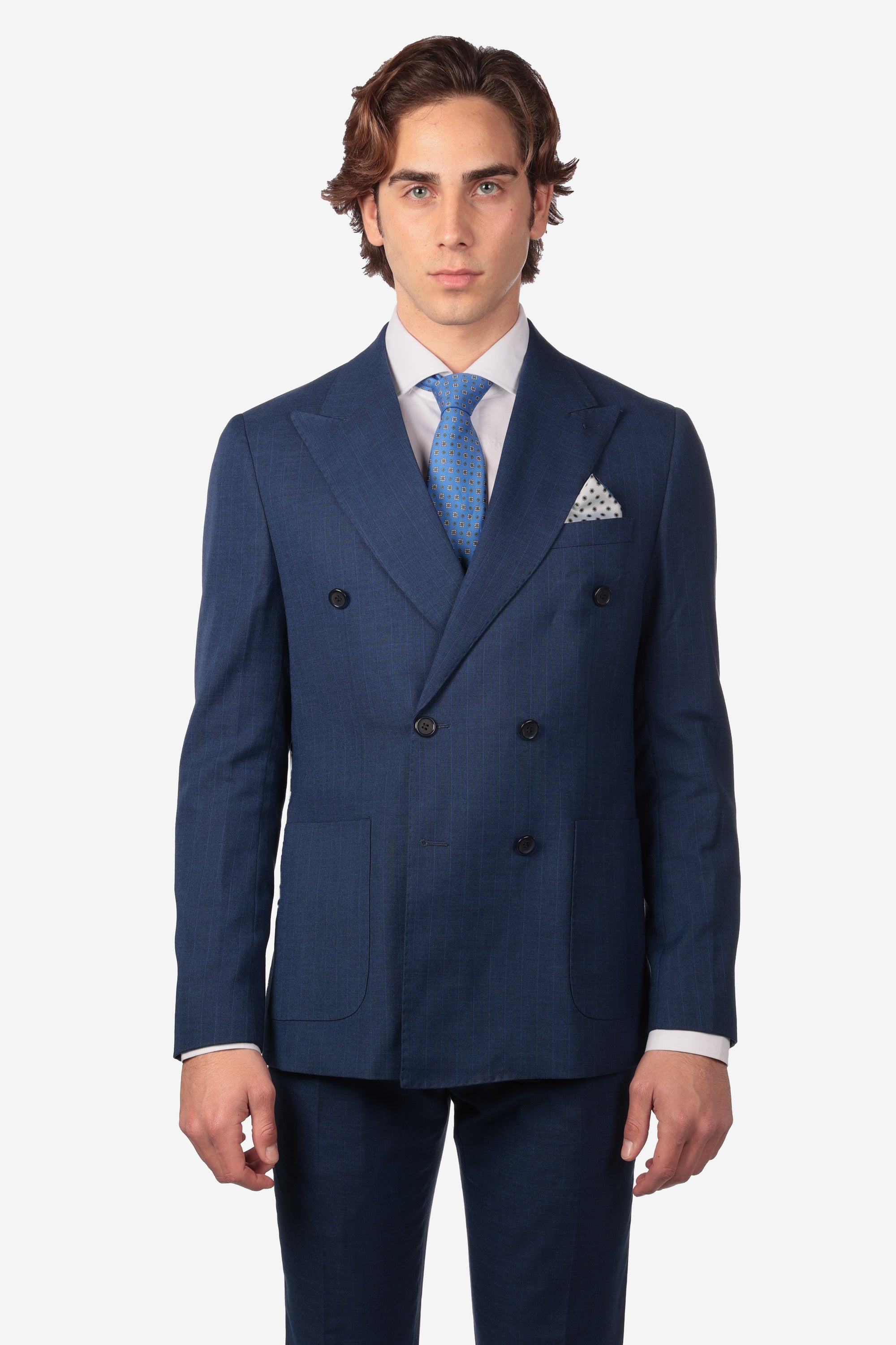 NIZZA DOUBLE BREASTED SUIT JACKET