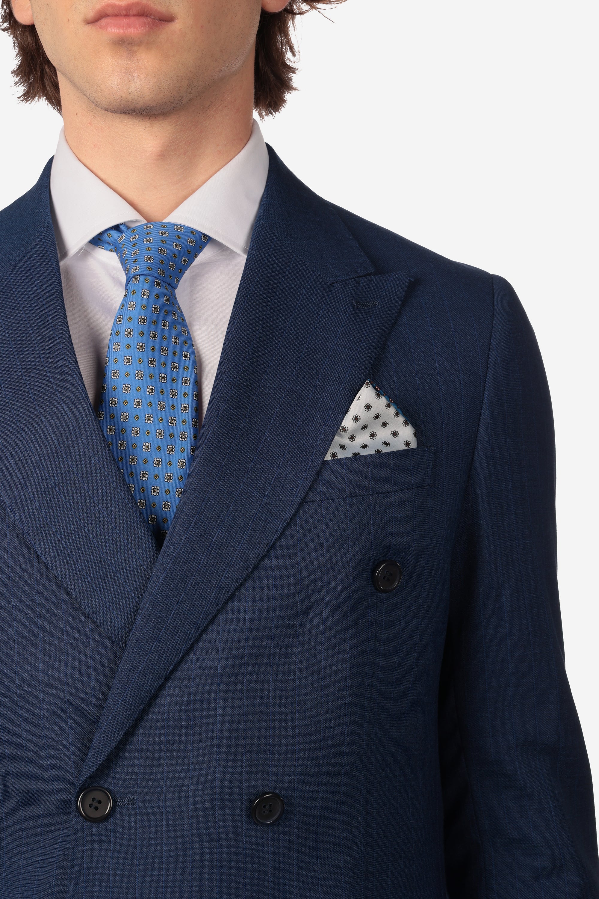 NIZZA DOUBLE BREASTED SUIT JACKET