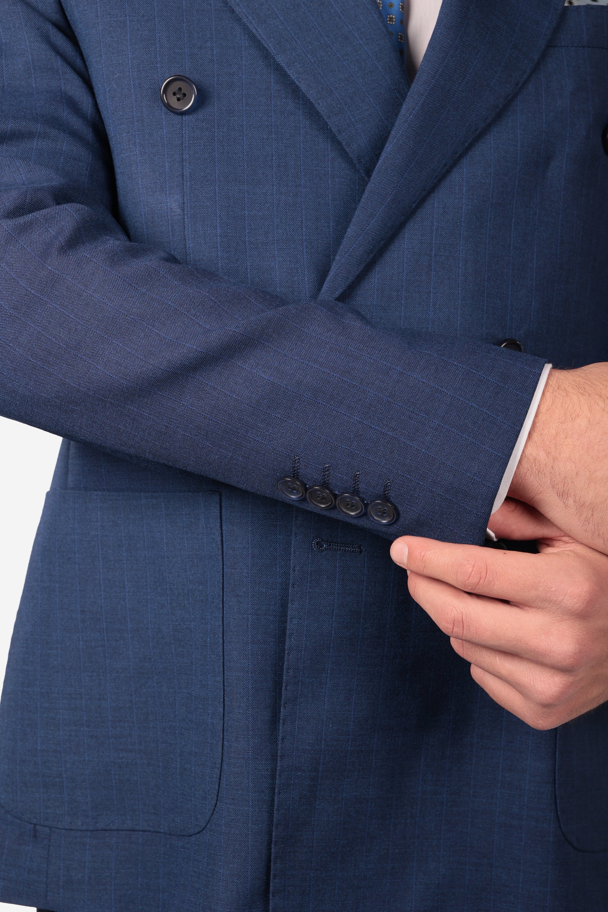 NIZZA DOUBLE BREASTED SUIT JACKET