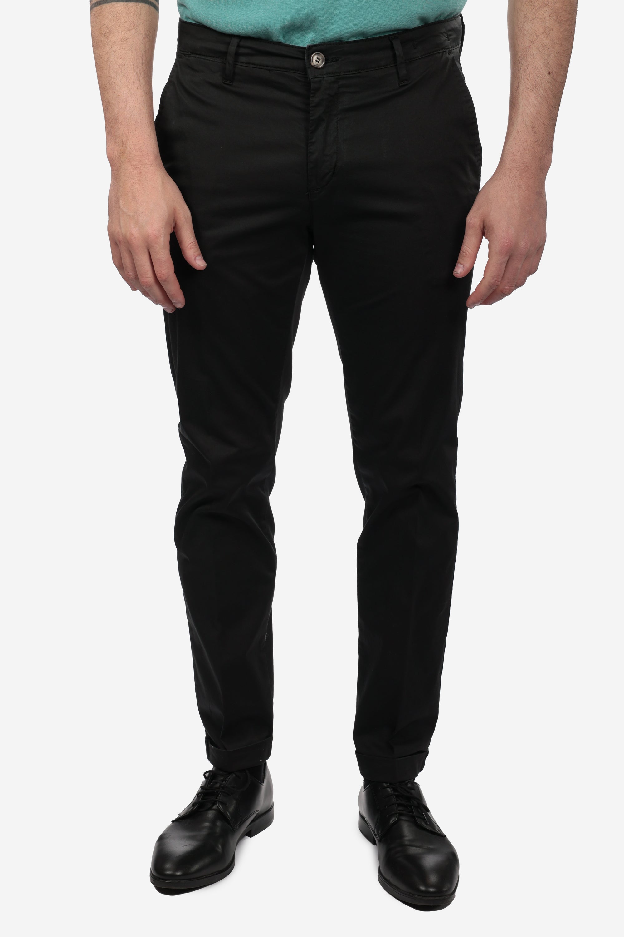 PANTALONE IN RASO DI COTONE