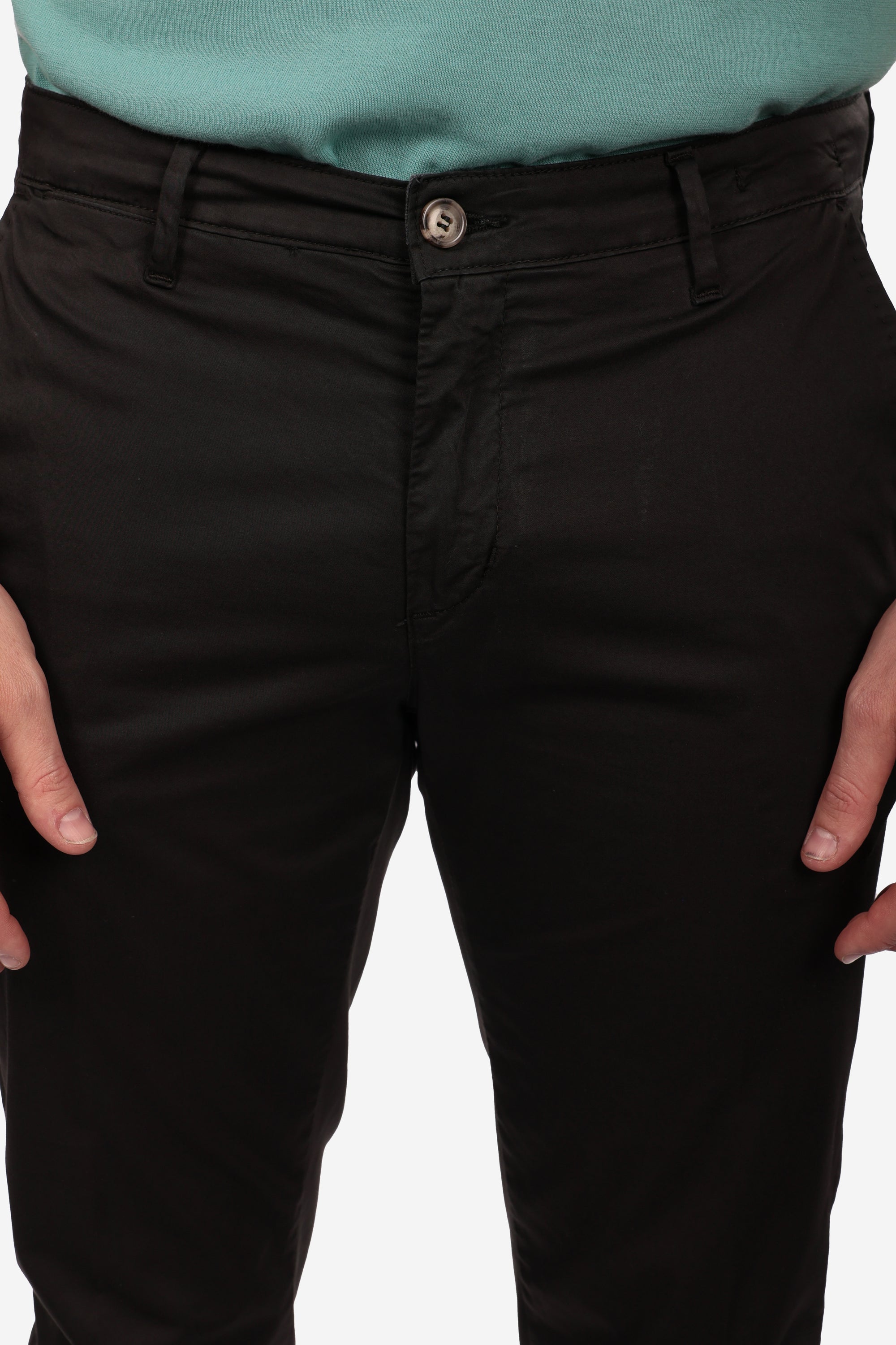 PANTALONE IN RASO DI COTONE