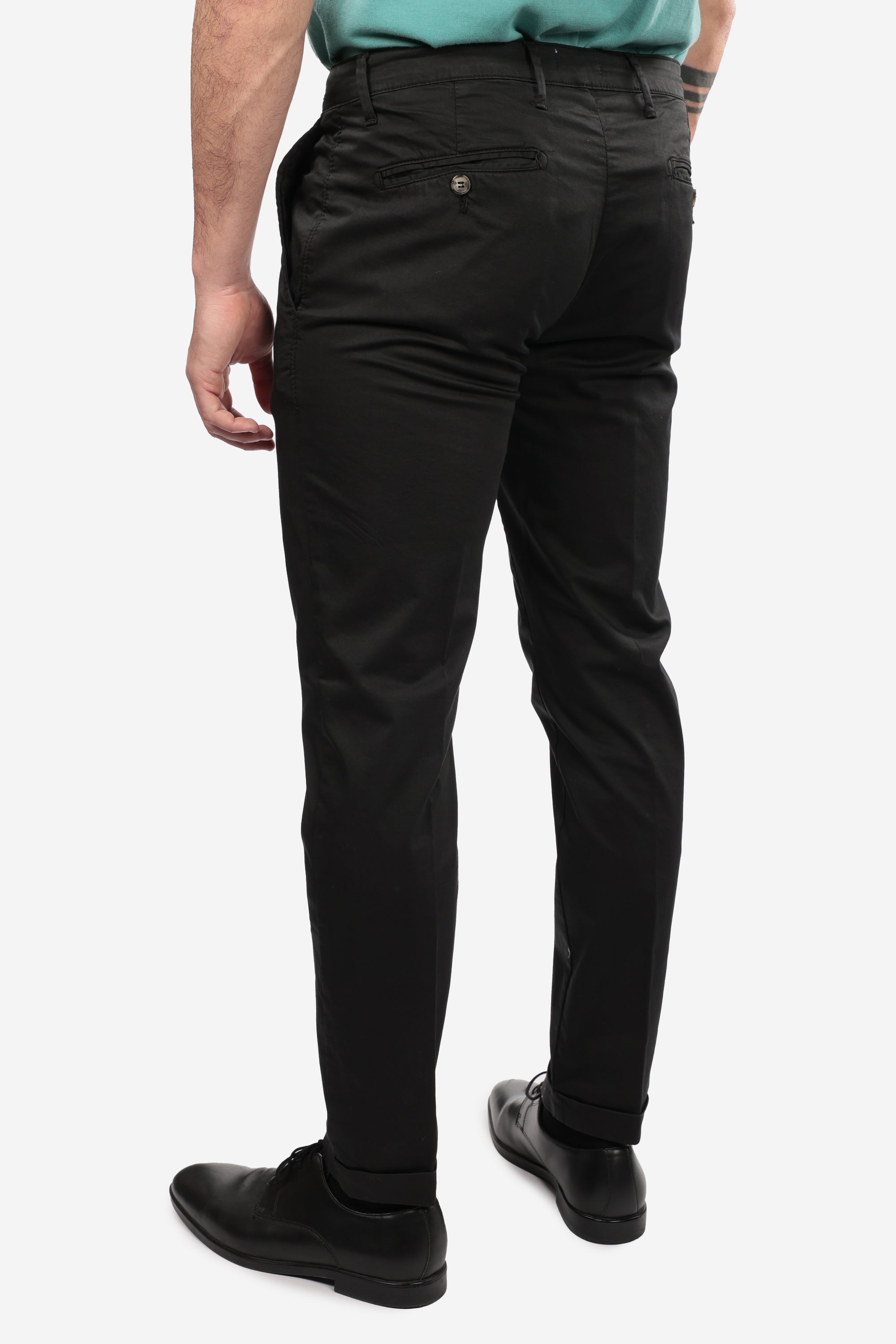 PANTALONE IN RASO DI COTONE