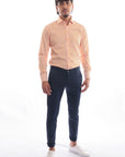 CAMICIA 100% COTONE RIGA EXTRA LARGA
