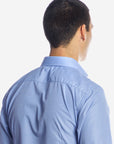 CAMICIA 100% COTONE OXFORD AZZURRO