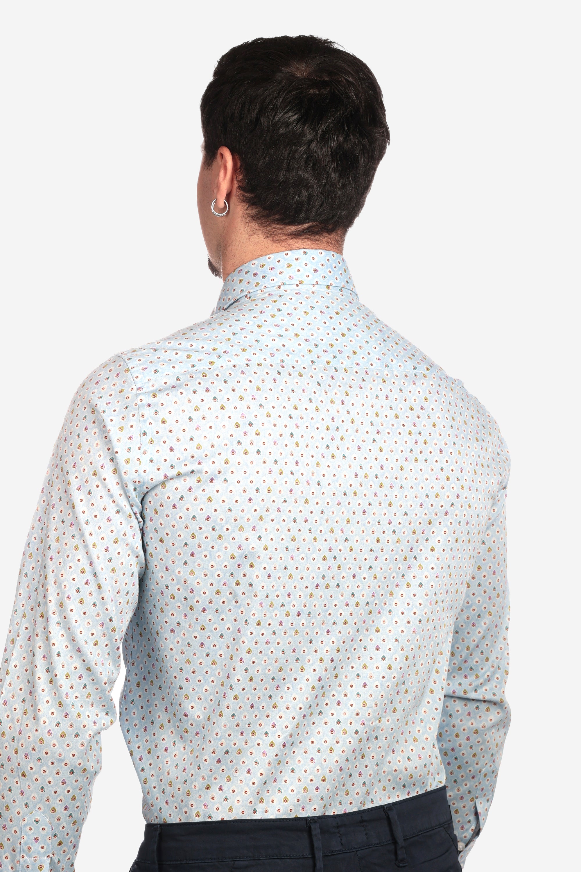 CAMICIA FANTASIA PAVONE