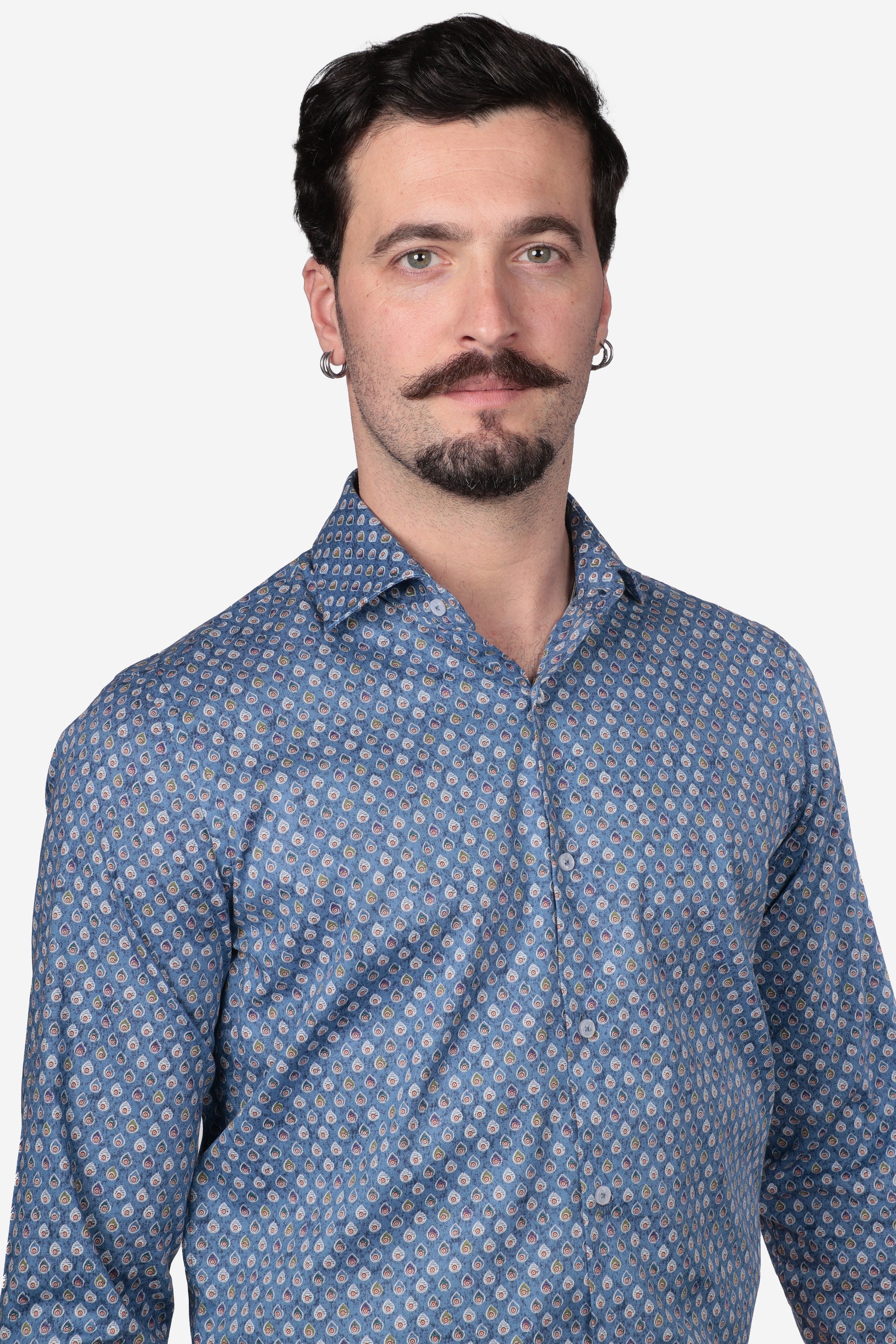 CAMICIA FANTASIA PAVONE