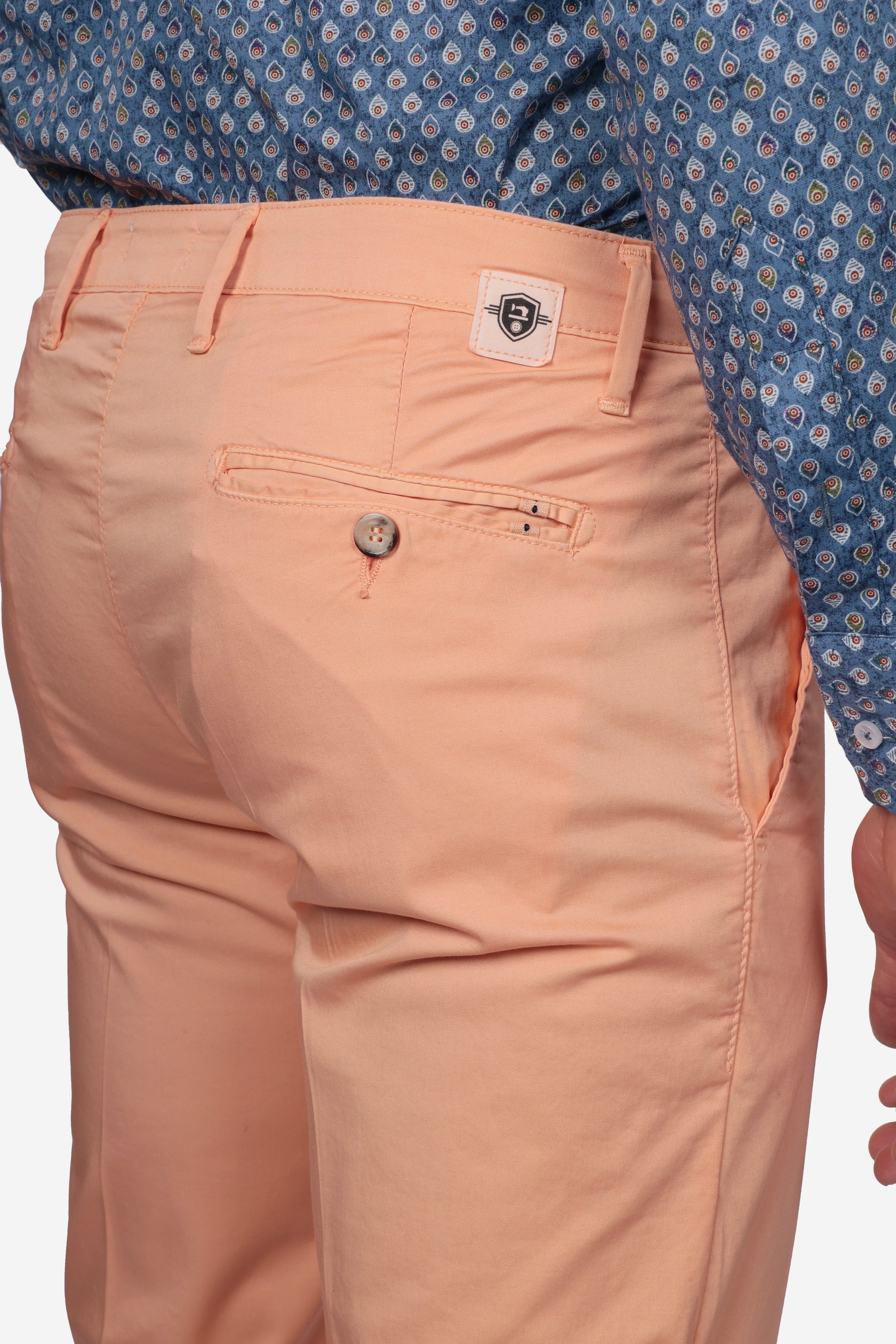 PANTALONE IN RASO DI COTONE