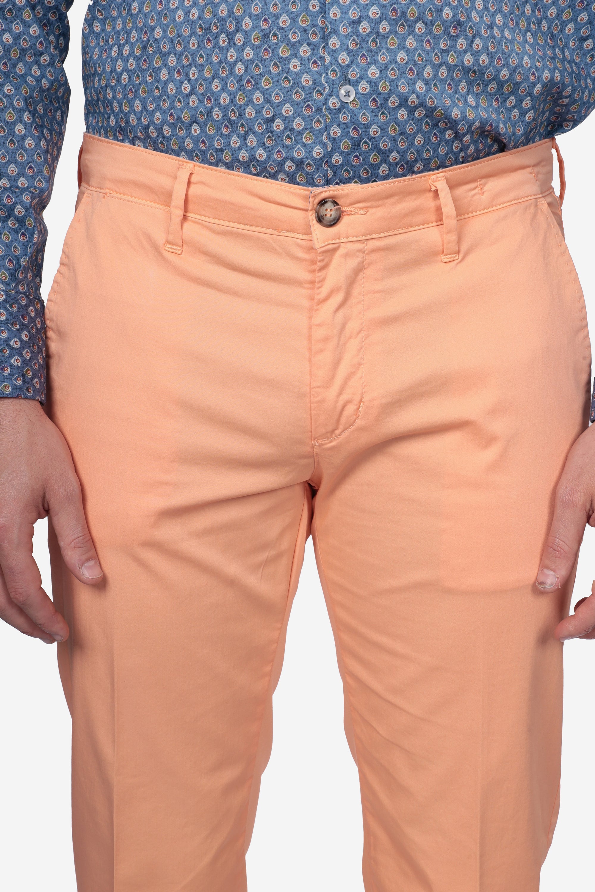 PANTALONE IN RASO DI COTONE