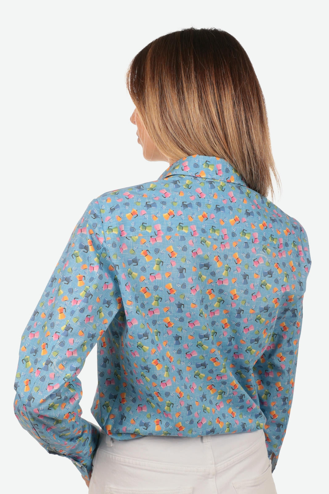 CAMICIA A FANTASIA FACILE STIRO MOKA
