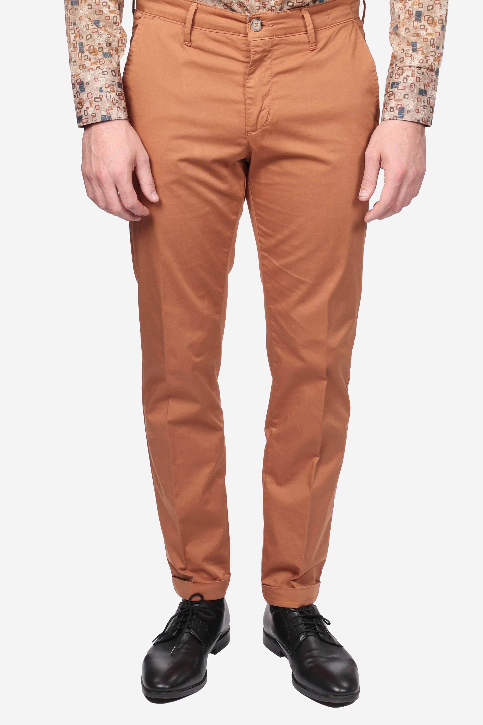 PANTALONE IN RASO DI COTONE