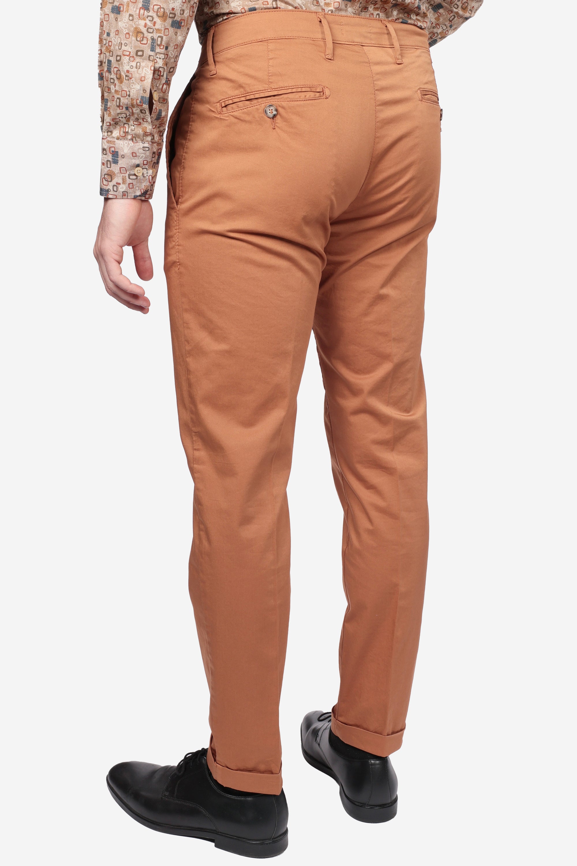 PANTALONE IN RASO DI COTONE