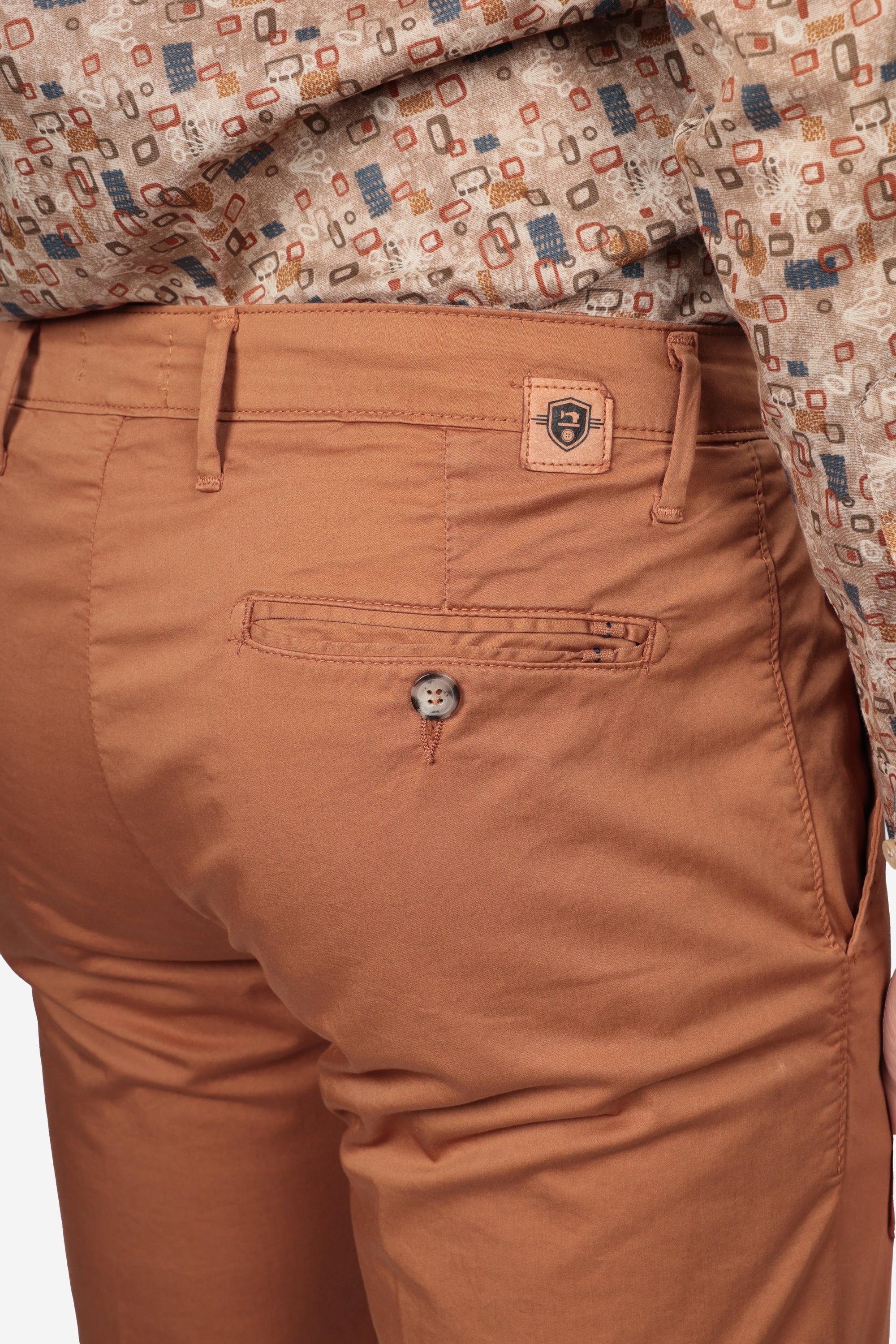 PANTALONE IN RASO DI COTONE
