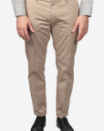 PANTALONE IN RASO DI COTONE