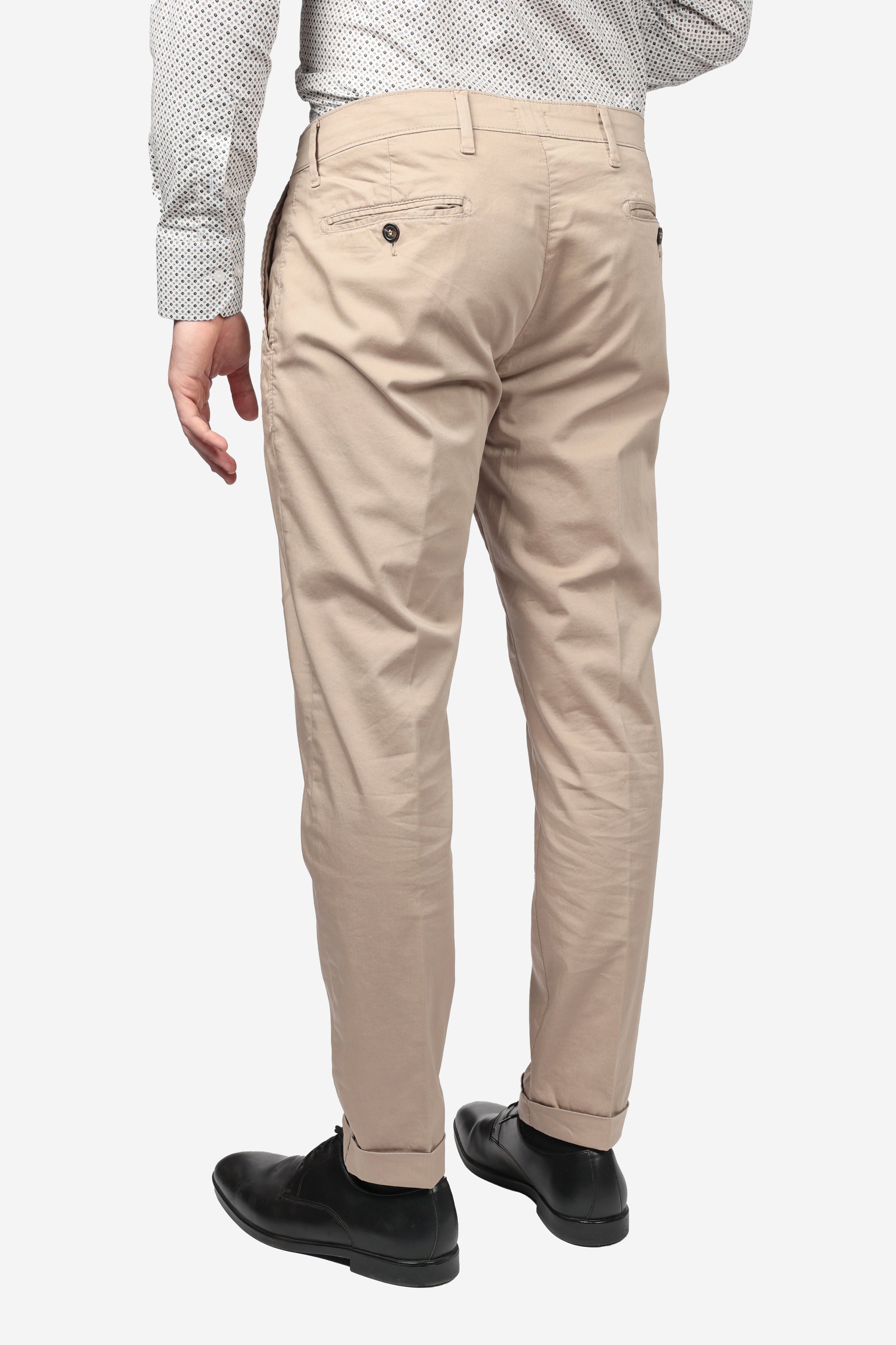 PANTALONE IN RASO DI COTONE