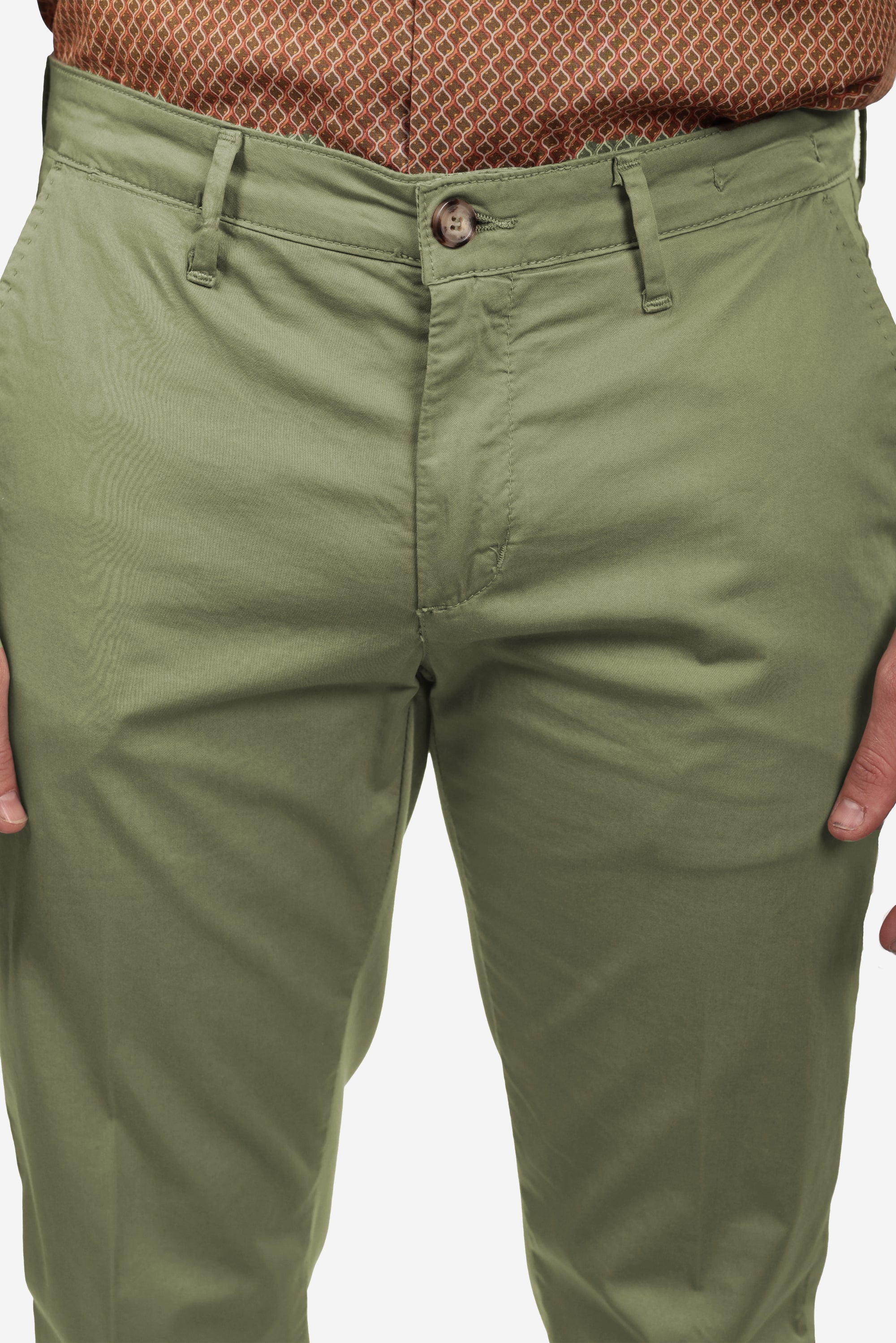 PANTALONE IN RASO DI COTONE