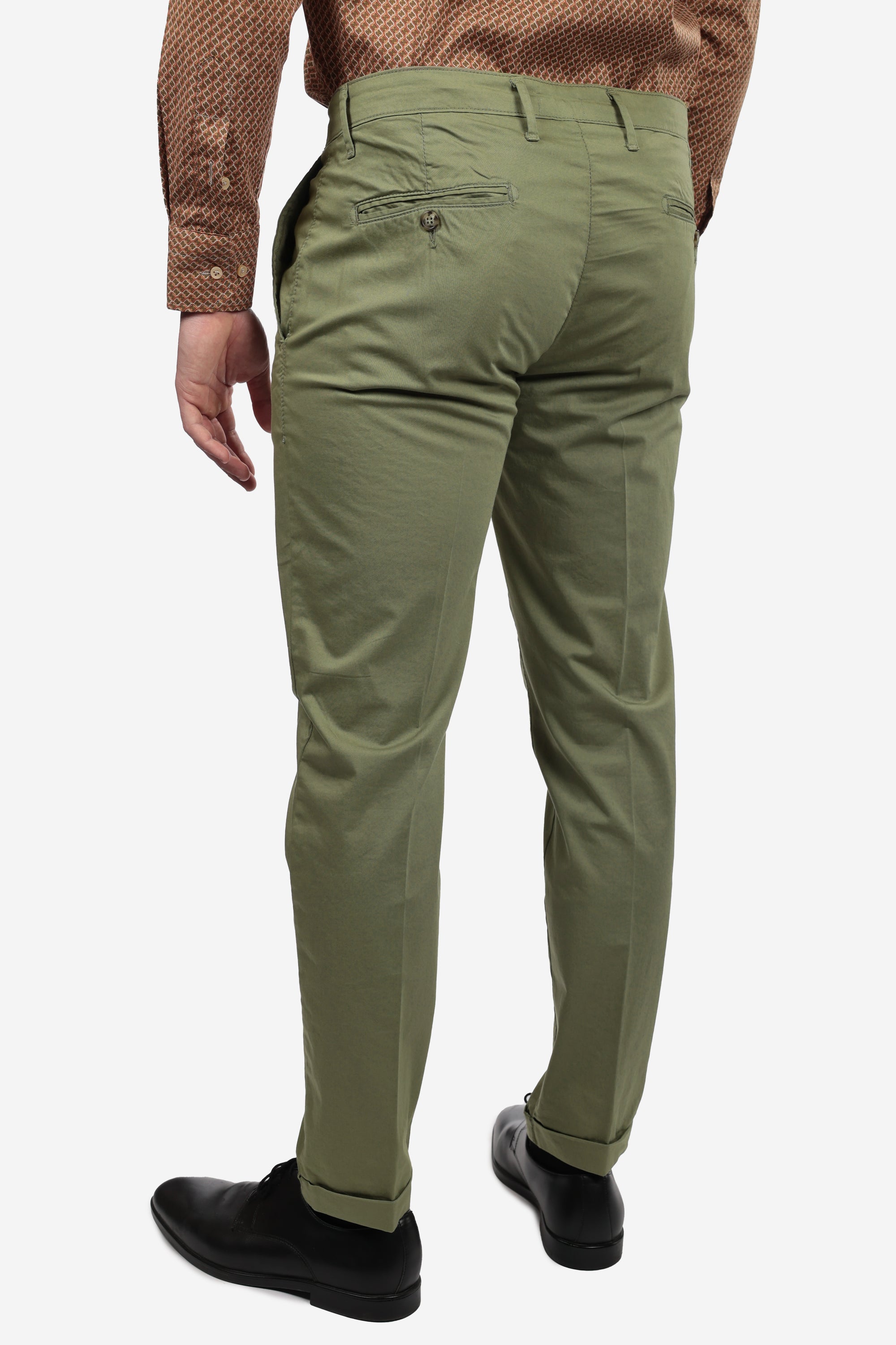 PANTALONE IN RASO DI COTONE