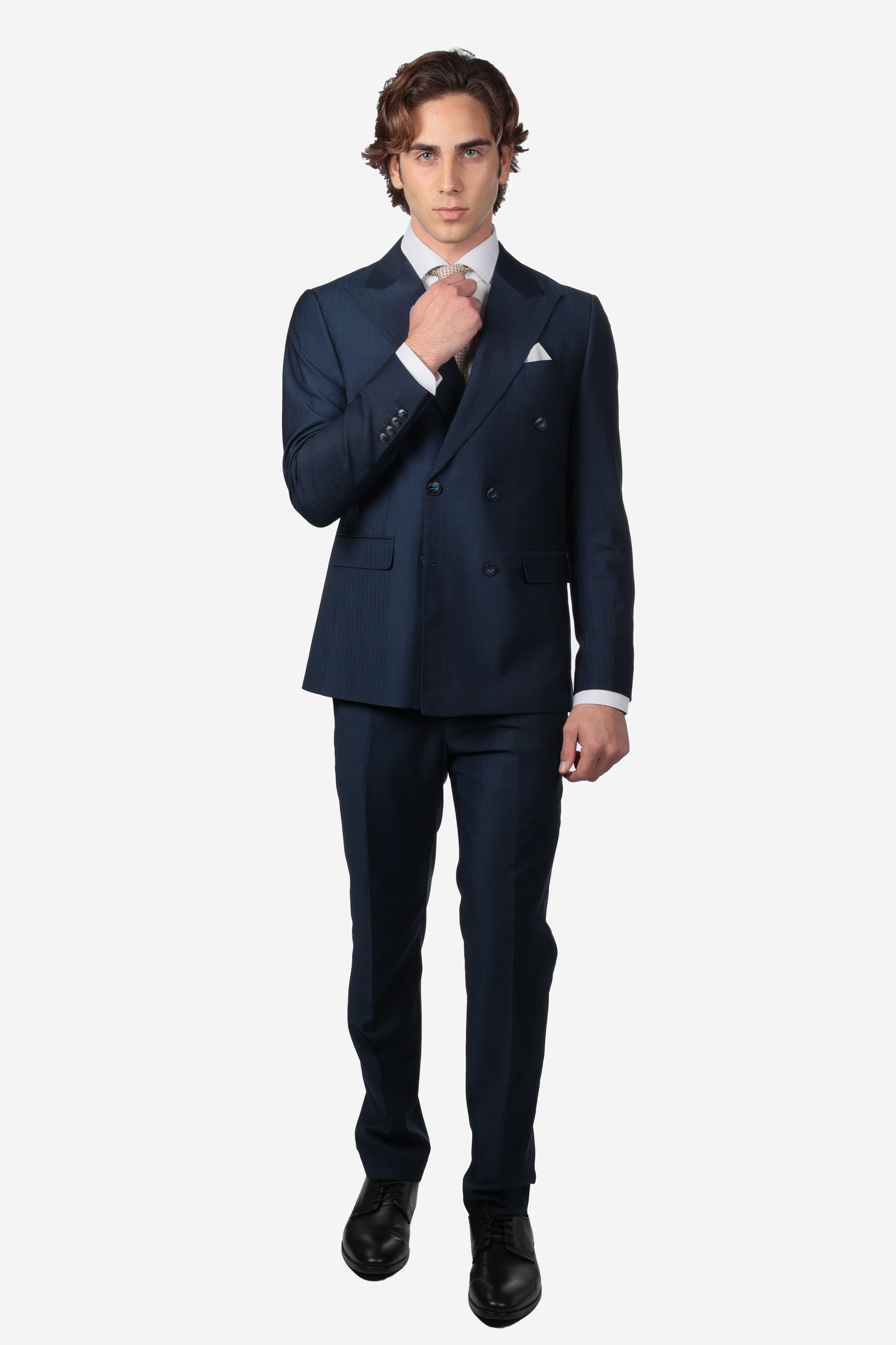 DOUBLE BREASTED SUIT JACKET TINA09