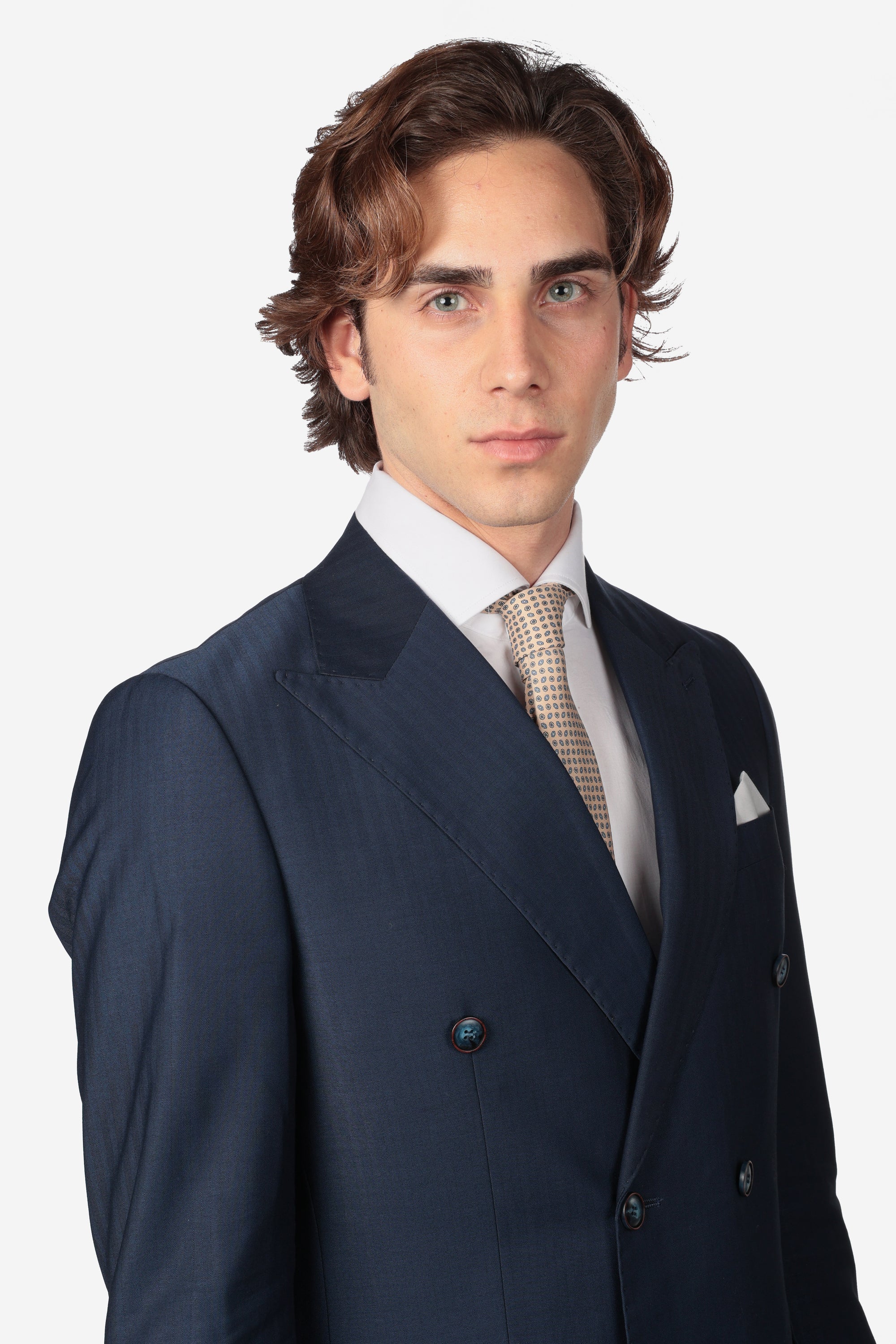 DOUBLE BREASTED SUIT JACKET TINA09