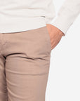 PANTALONE IN RASO DI COTONE CALDO