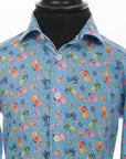CAMICIA A FANTASIA FACILE STIRO MOKA BAMBINO