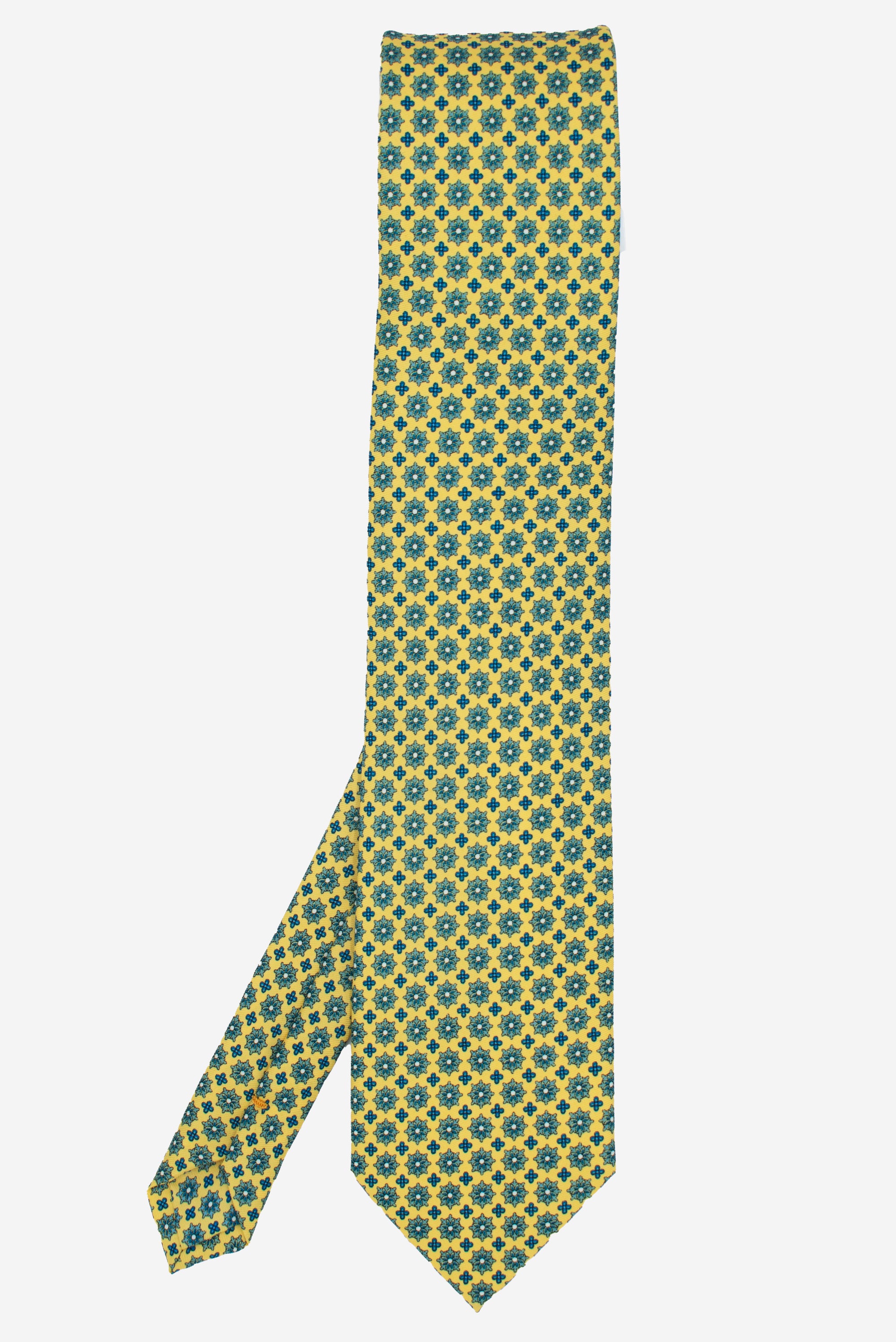CRAVATTA MICROFANTASIA GIALLO