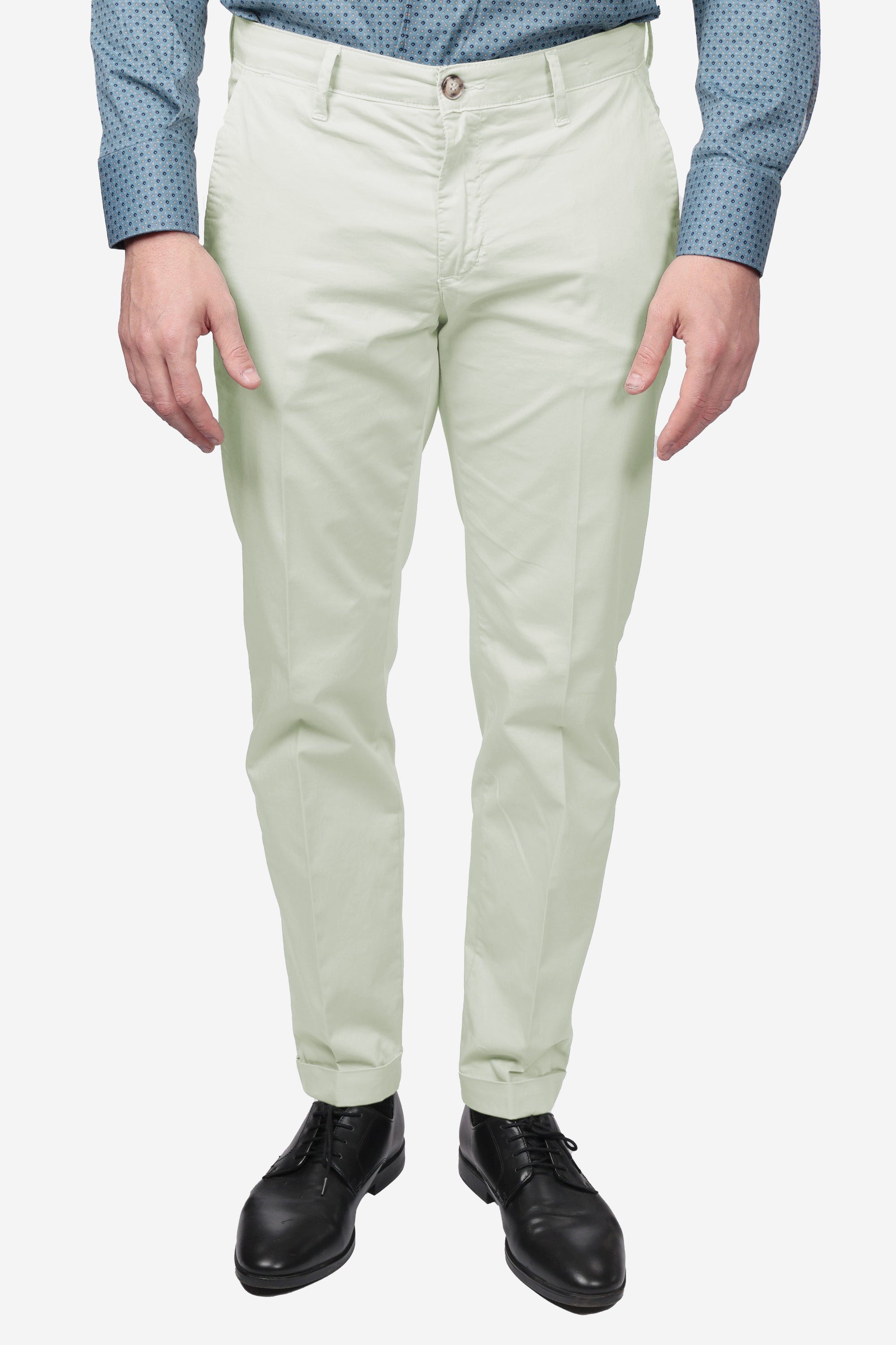 PANTALONE IN RASO DI COTONE