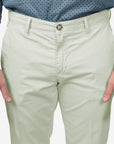PANTALONE IN RASO DI COTONE