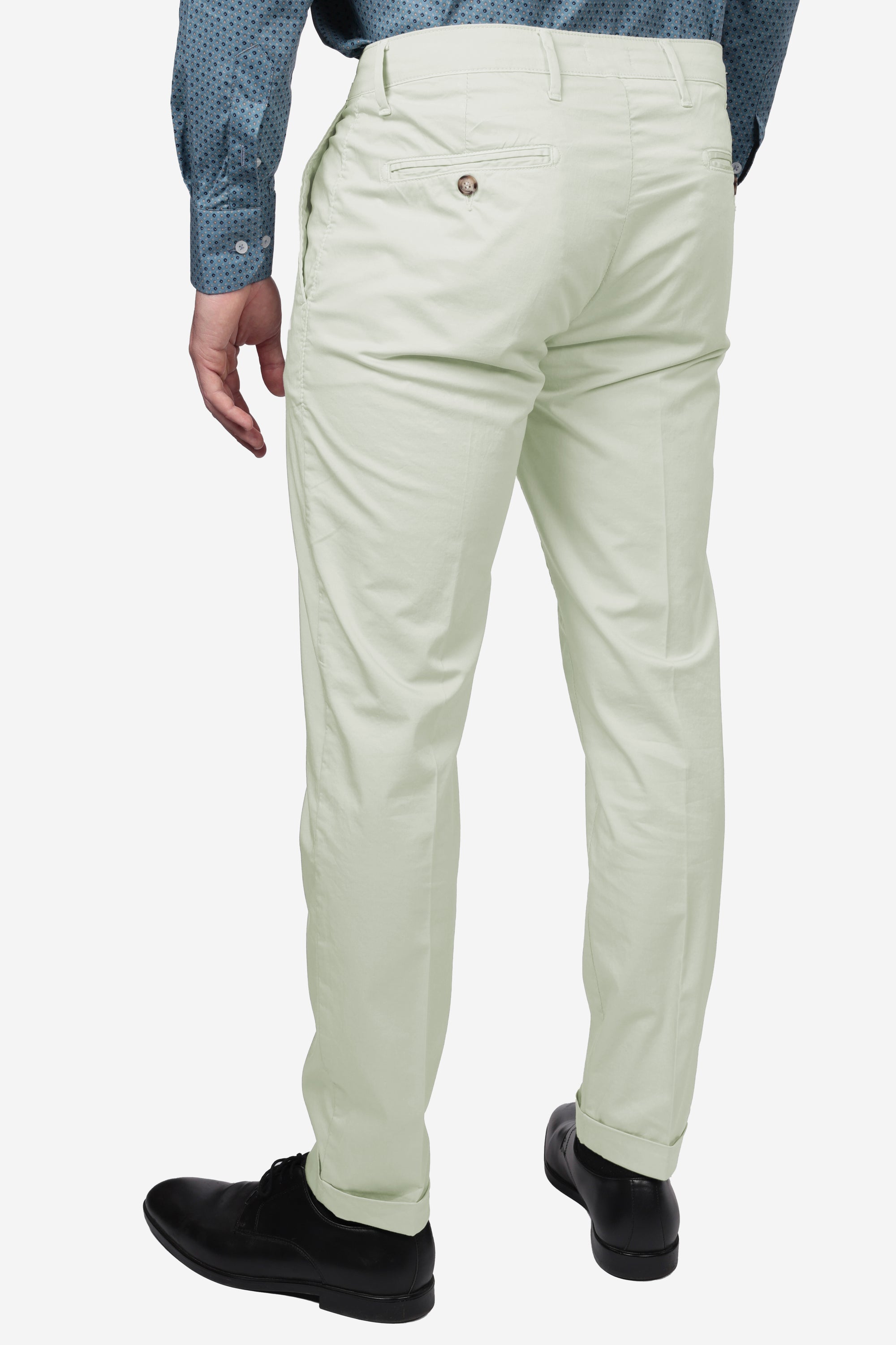 PANTALONE IN RASO DI COTONE