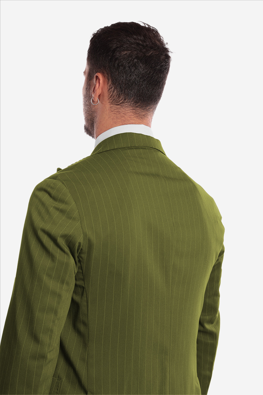 SINGLE BREASTED PINSTRIPE JACKET