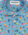 CAMICIA A FANTASIA FACILE STIRO MOKA BAMBINO