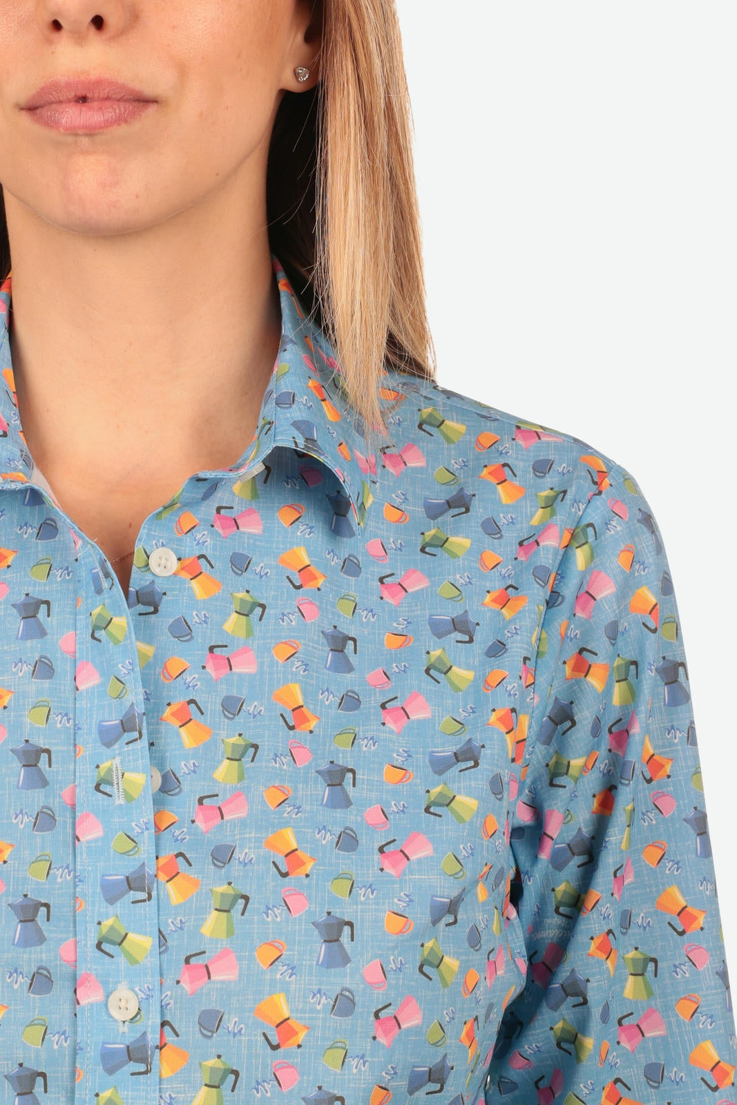 CAMICIA A FANTASIA FACILE STIRO MOKA